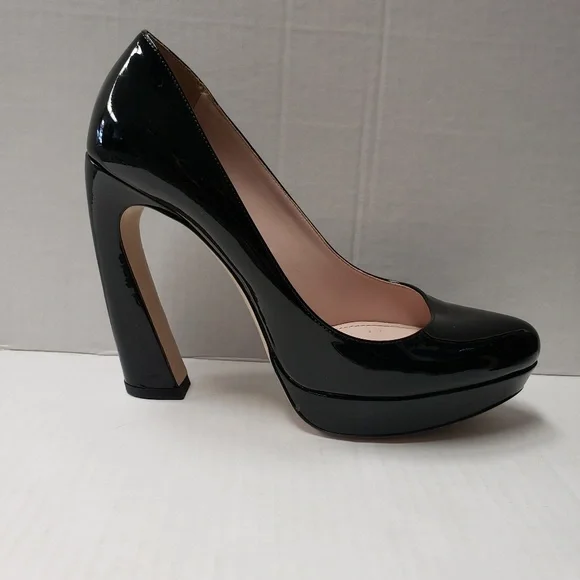 Miu Miu patent leather platform heels - Picture 1 of 5
